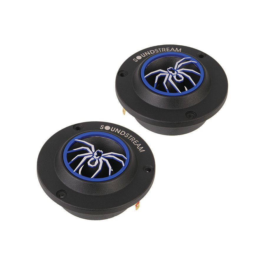 Soundstream SPT-06 | 350W Max 4-Ohm 1" Aluminum Pro Audio Tweeters