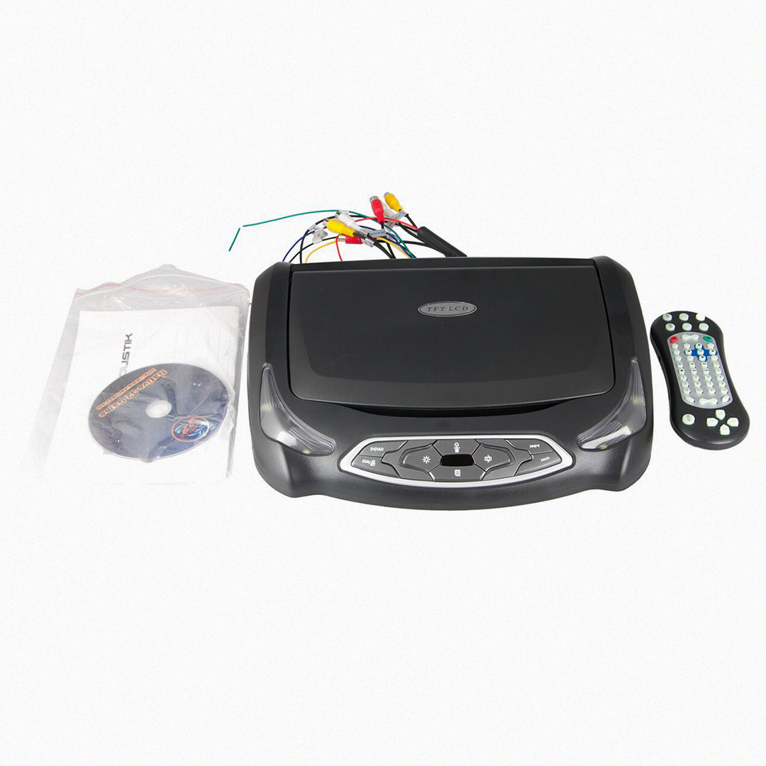 Package contents of Power Acoustik DVD Player