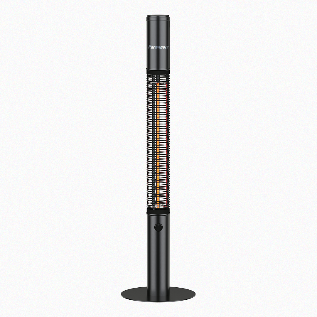 Farenheit TH-68BK 68" Electric Infrared Tower Heater - Black