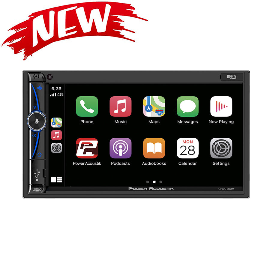 Power Acoustik CPAA-70DM | Class M Digital Multimedia Headunit