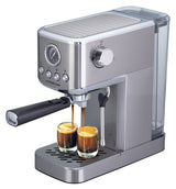 Epsilon Cold Espresso Coffee Maker 1.2L - Stainless Steel | 20-Bar Professional Espresso Machine with Steam Wand, Cold Brew Feature, and Removable Water Tank