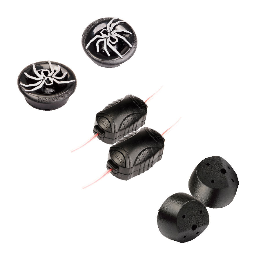 Soundstream TWS-7 | 110W 1" Soft Dome Ferrofluid Cooled Tweeter Set