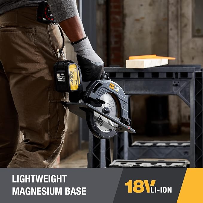 CAT★① Cat DX532 18V 1 FOR ALL 7-1/4” Cordless Circular Saw