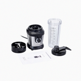 Epsilon blender components including cup, blades, and lid