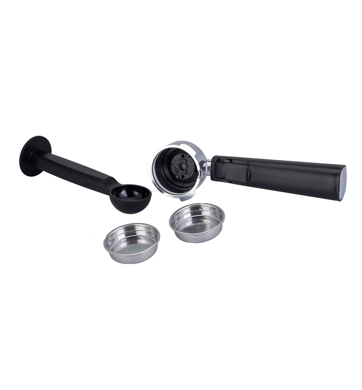 Epsilon espresso machine portafilter with accessories