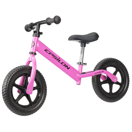 Pink Epsilon children's balance bike