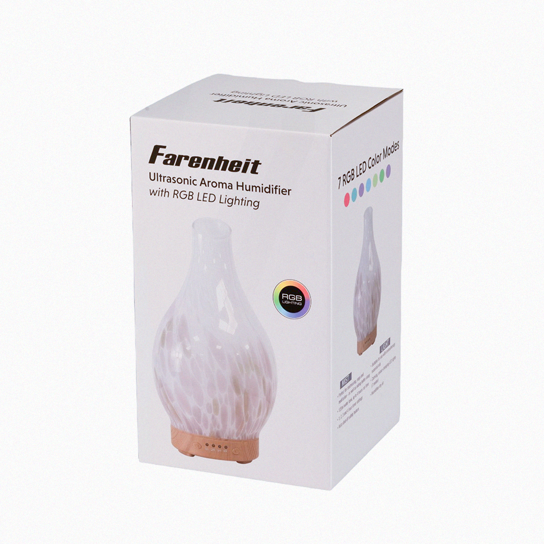 Box packaging for Fahrenheit ultrasonic aroma humidifier