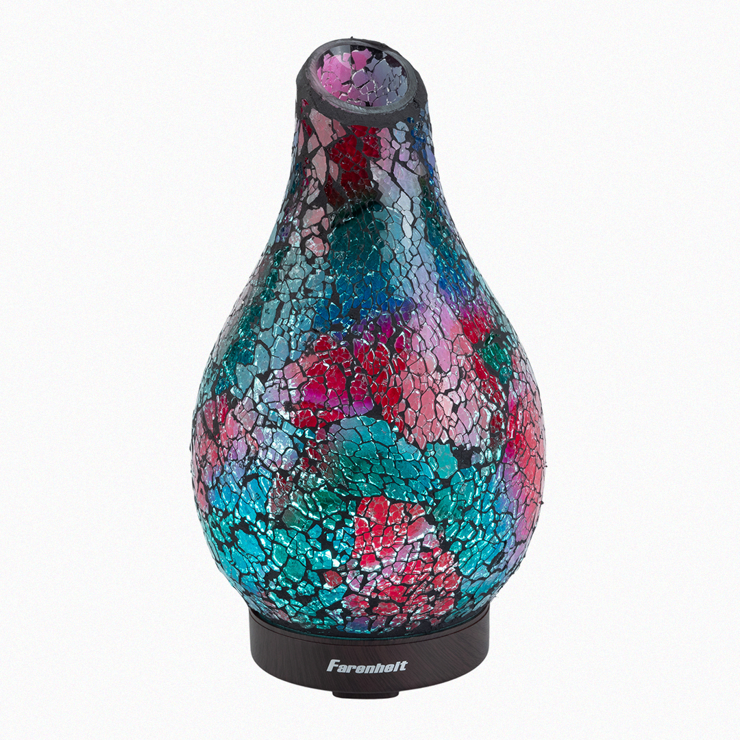 Multicolored mosaic ultrasonic humidifier by Fahrenheit