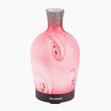 Red vase-shaped ultrasonic humidifier by Fahrenheit