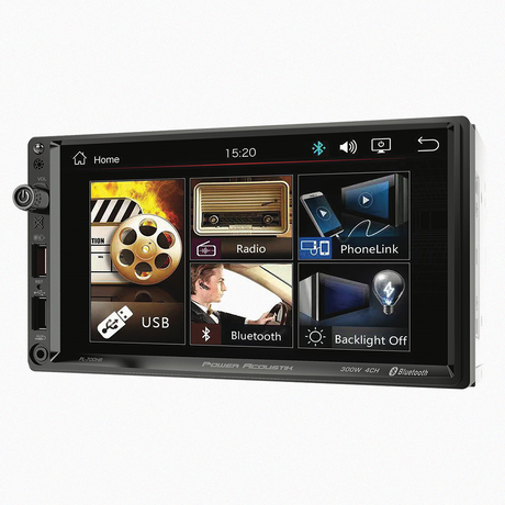 Power Acoustik car stereo multimedia interface display