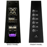 Back and front panels of Precision Power amplifier