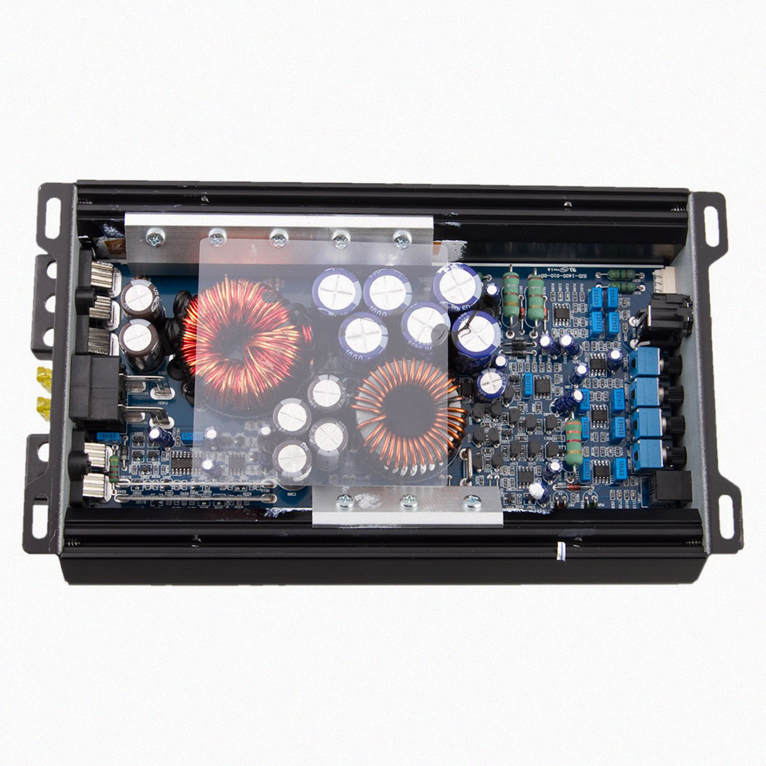 Precision Power amplifier internal circuitry view