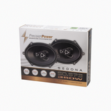 Packaging of Precision Power Sedona SD.573 3-way coaxial speaker