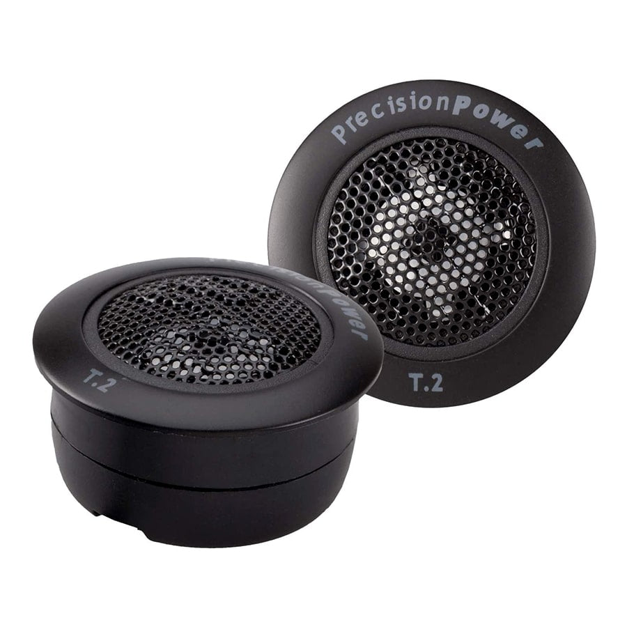 Pair of Precision Power tweeters, model T.2, black color