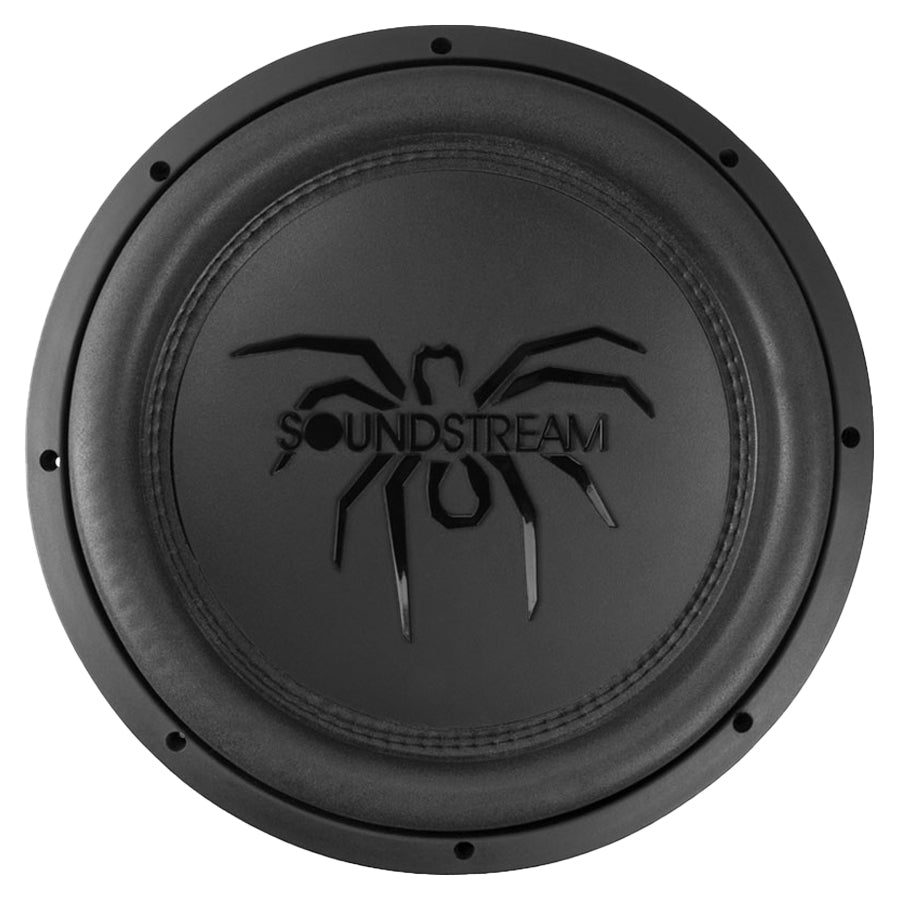 Top view of Soundstream subwoofer with logo