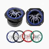 Collection of Soundstream tweeters with different color spider designs