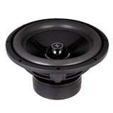 Angled View of Black Subwoofer