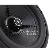 Close-up of Subwoofer Heatsink Dust Cap