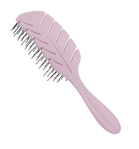 Pink Tangols vented hairbrush for easy styling