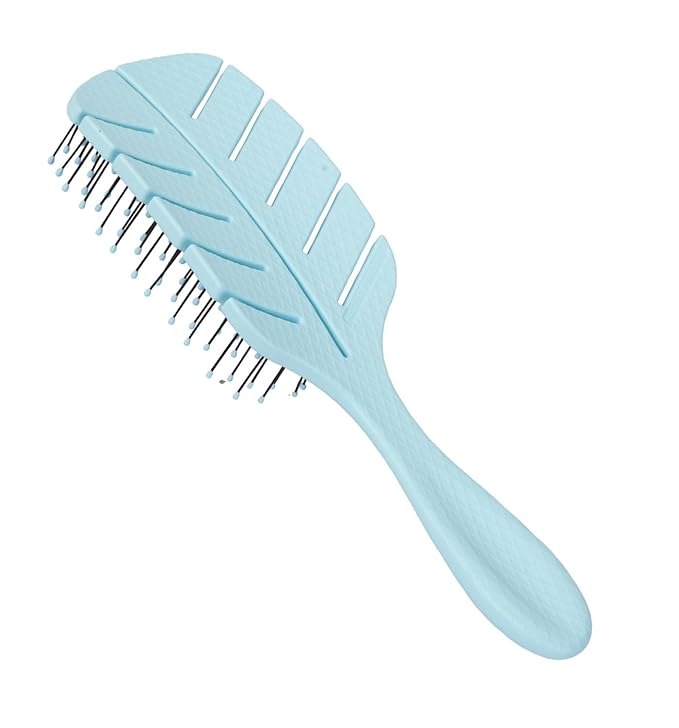 Blue Tangols vented hairbrush for styling