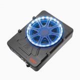 Back view of the Tarantula Pro coaxial speaker, focusing on the mounting structure and connection points.