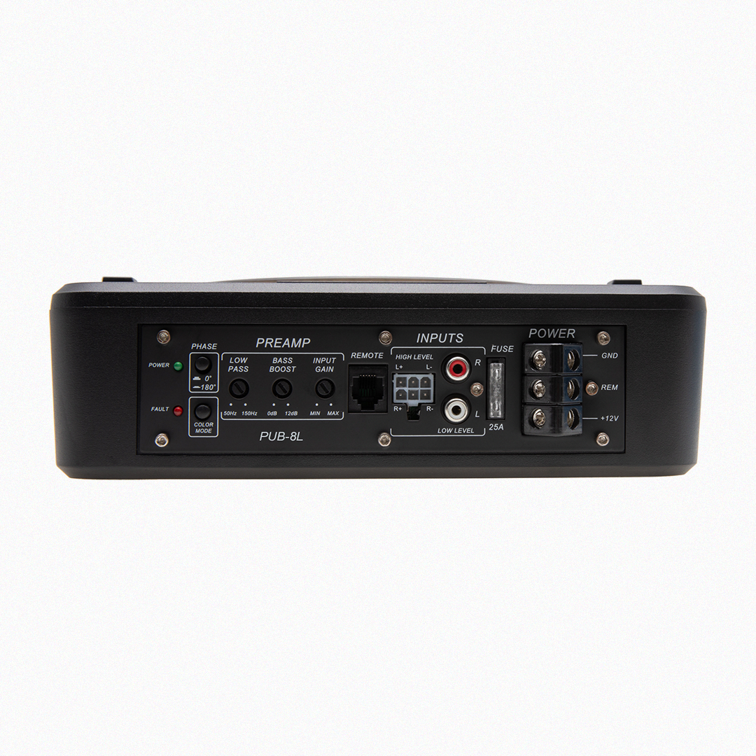 Close-up of the Tarantula Pro coaxial speaker’s front, showing detailed components and design features.