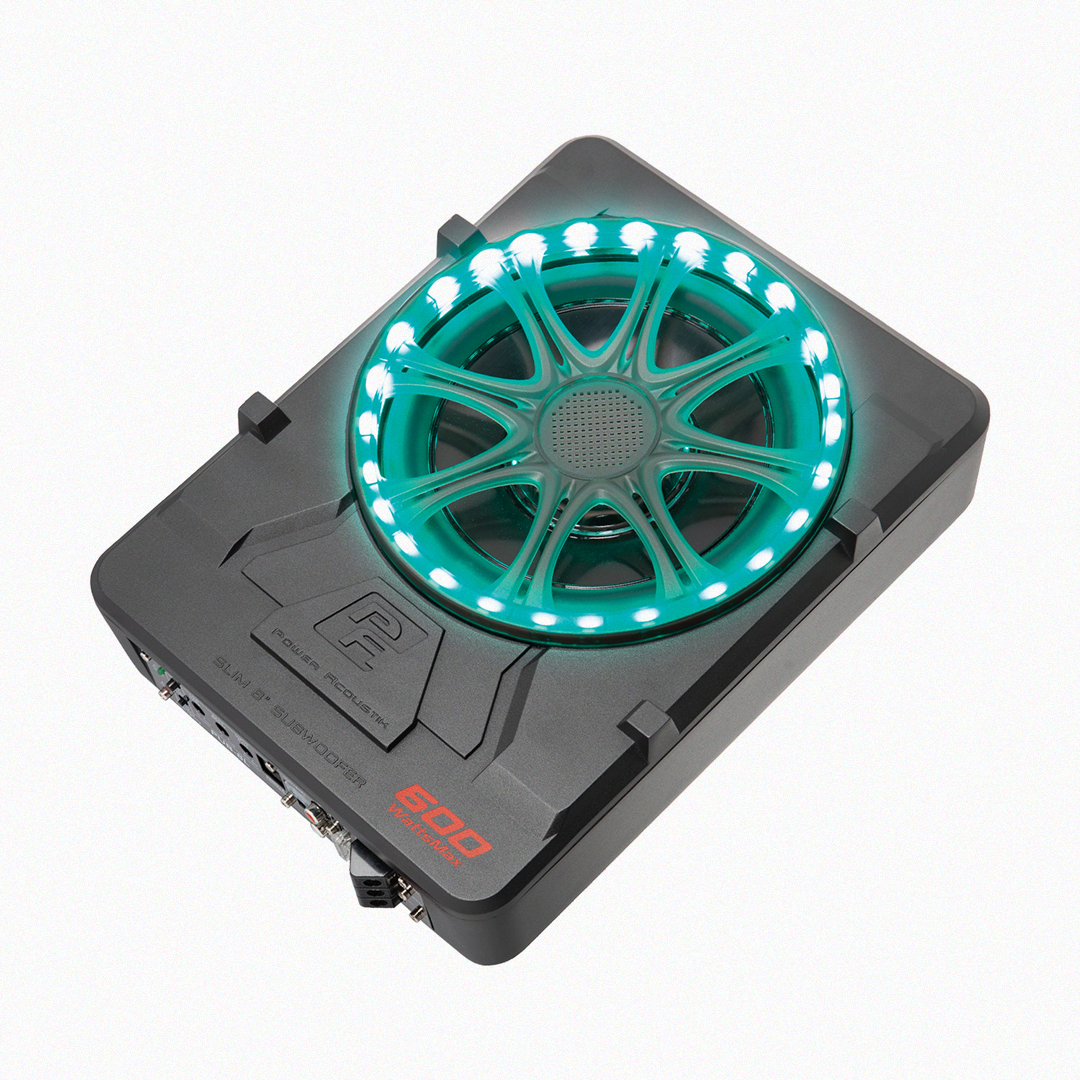 Side view of the Tarantula Pro coaxial speaker, highlighting its profile and mounting depth.